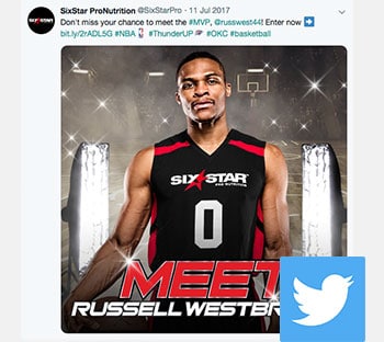 Twitter - Russell Westbrook